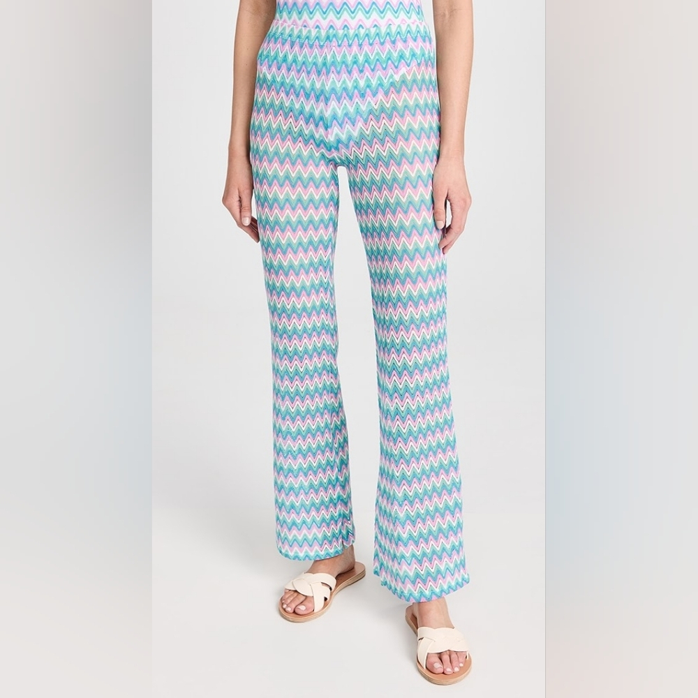 L*Space Kari Pant Swim Coverup Beach Ombre Chevron